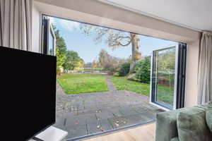 Bi-Folds opening into Garden- click for photo gallery